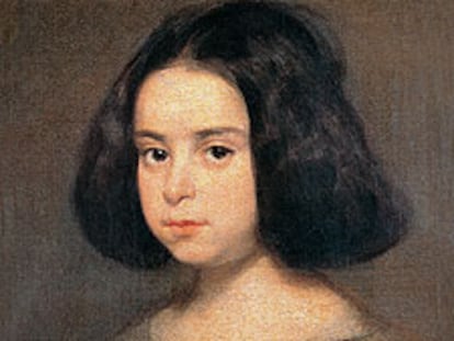 El cuadro <i>Retrato de niña,</i> de Diego Velázquez (The Hispanic Society of America, de Nueva York).