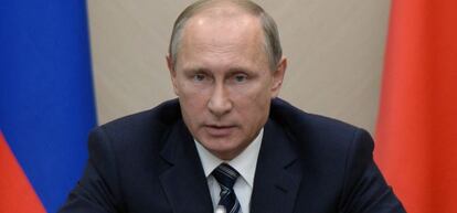 El presidente de Rusia, Vladimir Putin.