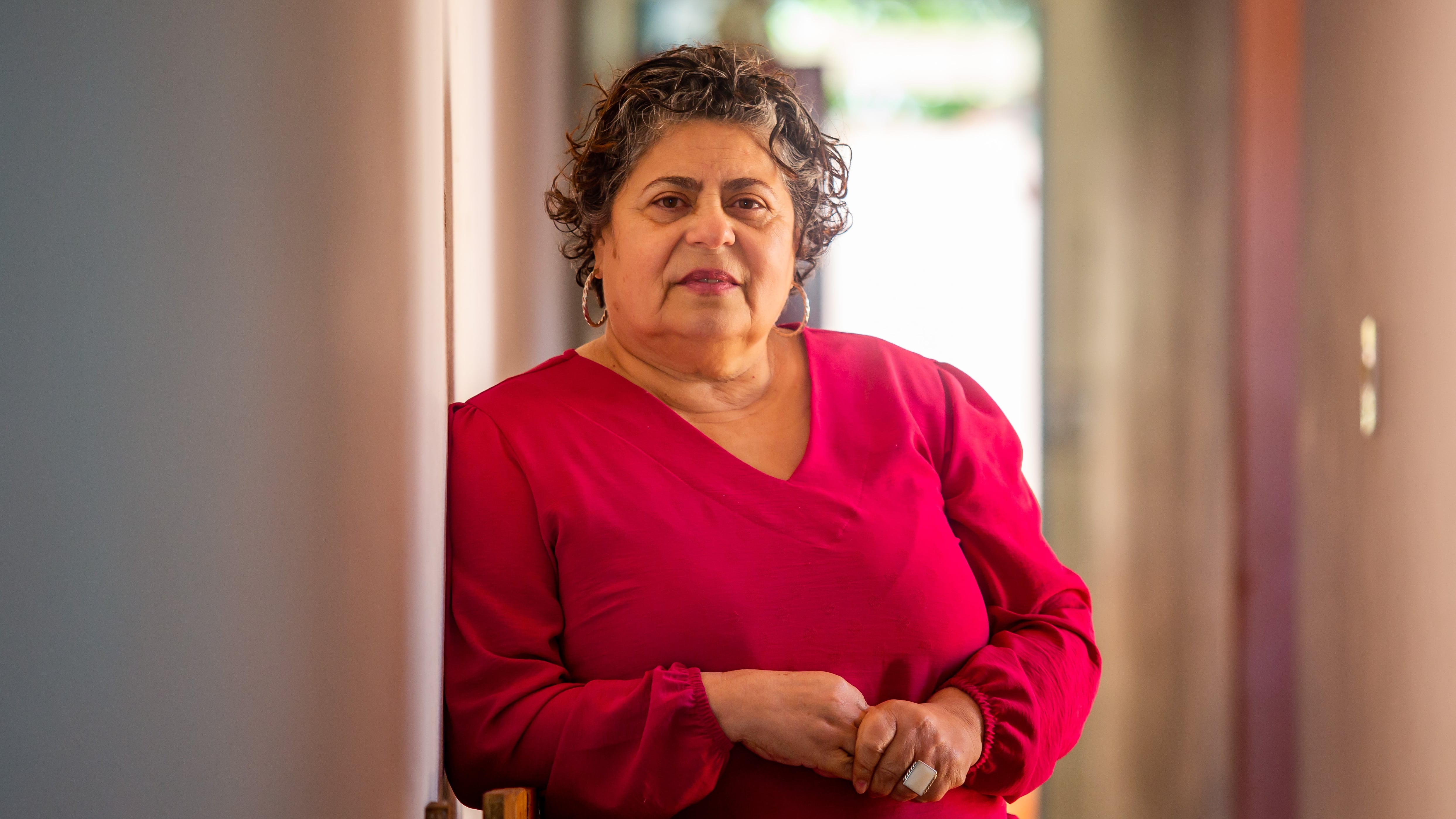 2024 08 28, Rezende, SP, Brasil: Regina Jardim, criadora da página do Instagram Quem ama liberta, um memorial de vítimas do feminicídio no Brasil. Em sua casa. Foto: Lela Beltrão