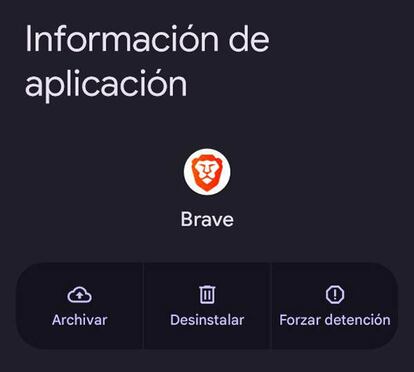 Eliminar app en el sistema operativo Android