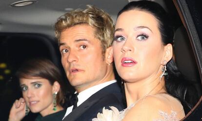 Orlando Bloom y Katy Perry, el pasado noviembre en Nueva York.