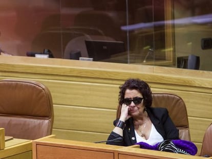 Carmen Iglesias en el Parlamento 