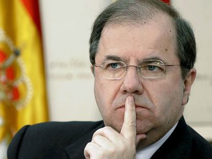 El presidente castellano-leonés, Juan Vicente Herrera.