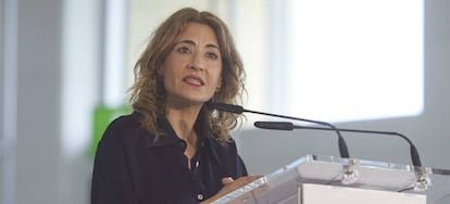 La ministra de Transportes, Movilidad y Agenda Urbana, Raquel Sánchez.