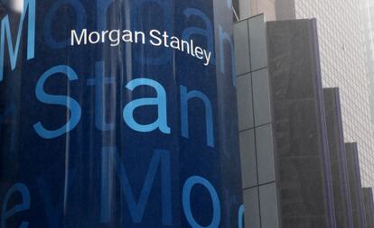 Vaya publicitaria de Morgan Stanley en Times Square