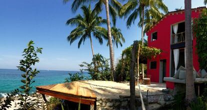 Casitas Maraika, en playa Caballo, Puerto Vallarta.