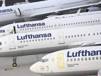 Aviones de Lufthansa