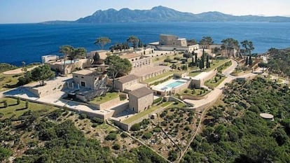 Sa Fortalesa, la finca blindada en la que Rafa Nadal contraerá matrimonio este sábado en Mallorca. 