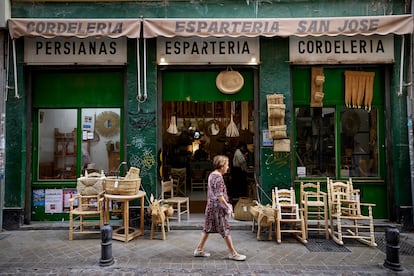 El exterior de la Espartería San José, en en centro de Granada. 