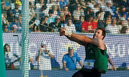 Javier Cienfuegos, en los campeonatos de España de agosto.