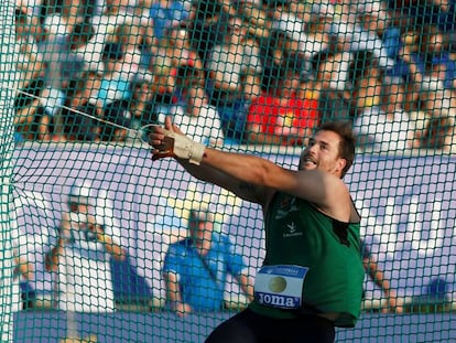 Javier Cienfuegos, en los campeonatos de España de agosto.