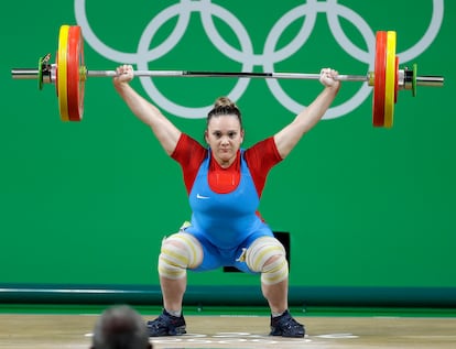 Maria Fernanda Valdes en las olimpiadas de Río de Janeiro, en 2016.