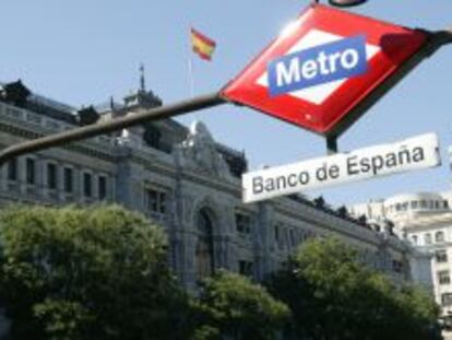 La sede del Banco de Espa&ntilde;a en Madrid. 