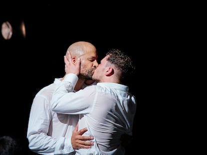 Escena de la propuesta escénica 'MÁM', que se representa en los Teatros del Canal.