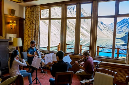 Festival Academia Internacional de Música Portillo en enero de 2020, en Chile.