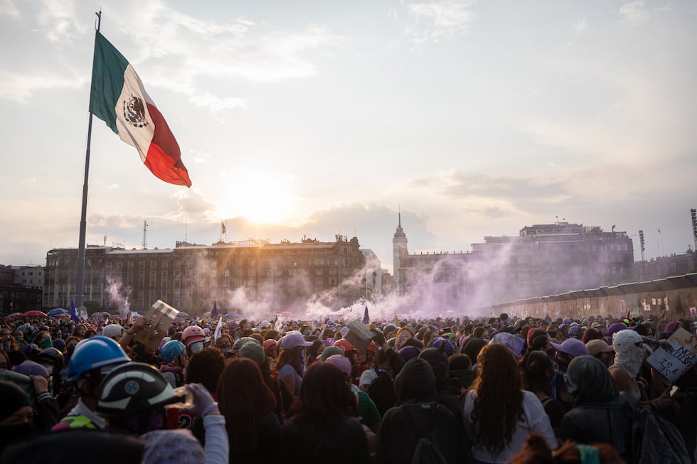 Las imágenes de la marcha por el Día Internacional de la Mujer en ...