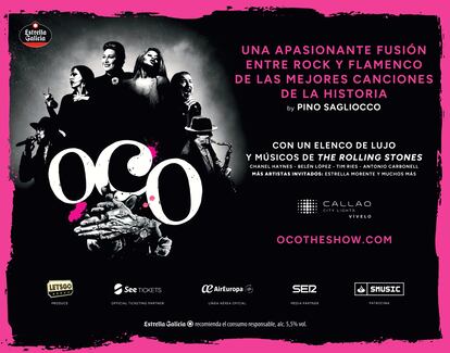 'OCO, The Show' vuelve a Madrid: flamenco y rock en estado puro.