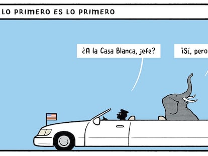 Trampantojo: Lo primero es lo primero