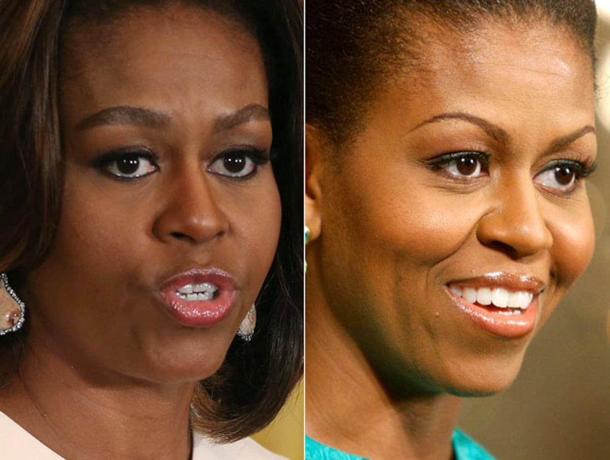 Michelle Obama se pasa a las cejas poderosas | Belleza | S Moda | EL PAÍS, image size:1200x906