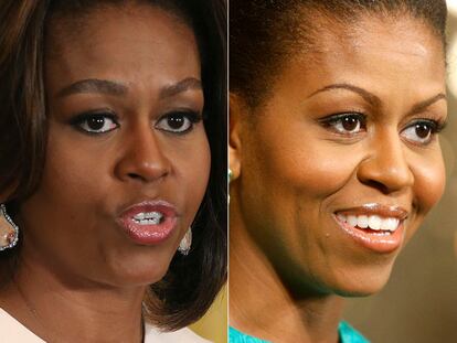 Michelle Obama se pasa a las cejas poderosas