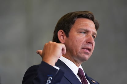 Ron DeSantis, en Florida, el 1 de mayo de 2025.