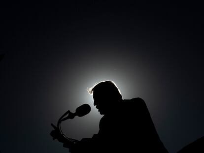 Former U.S. president Donald Trump during a campaign rally in Arizona in 2020.