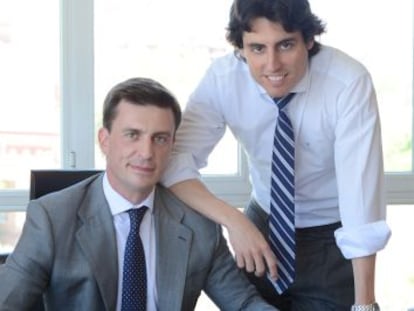 Daniel de Carvajal (izquierda) y Luis Martín, de Trappit.