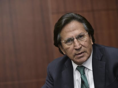 Foto de archivo del expresidente Alejandro Toledo, en Washington DC.