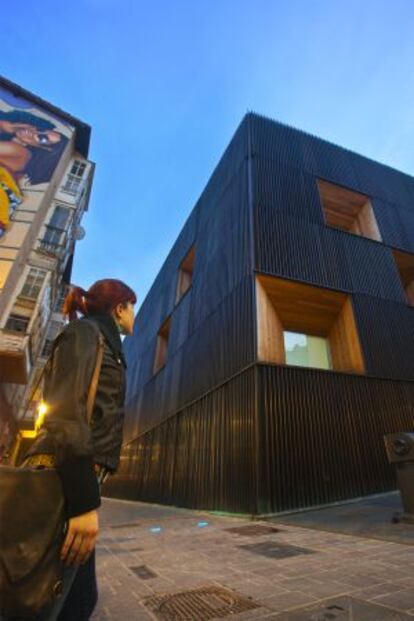 El Museo de Arqueología, en un edificio proyectado por Francisco Mangado. 