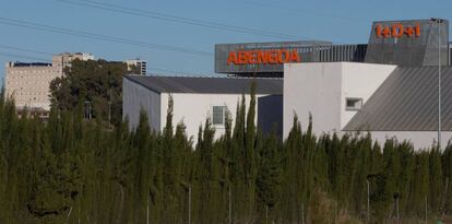 Exterior del complejo de Abengoa. 