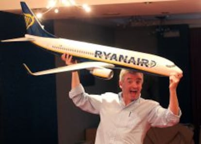 El presiente de la compa&ntilde;&iacute;a aerea Ryanair, Michael O&#039;Leary.