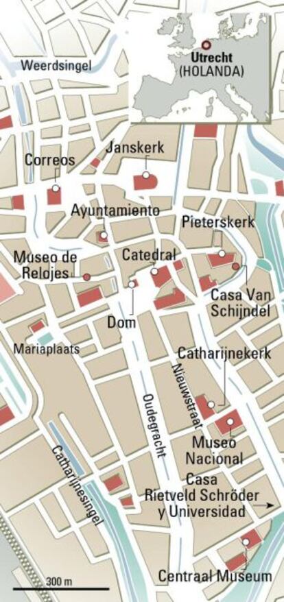 Mapa de Utrech.