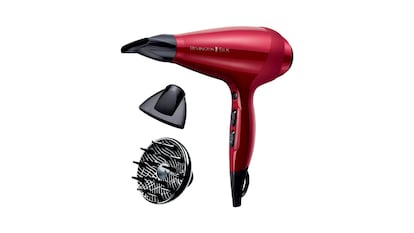 Secador sobre fondo blanco.