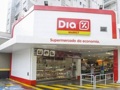 Imagen de un supermercado Dia en Brasil.