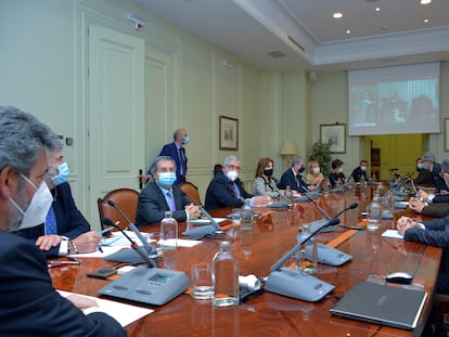 Pleno del Consejo General del Poder Judicial, el pasado 28 de octubre.