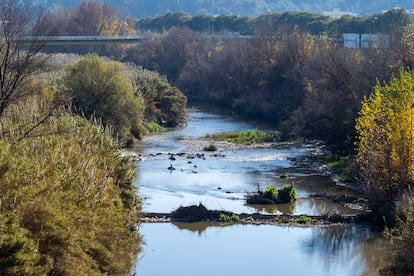 El río Llobregat a su paso por Castellbisbal, en una imagen de archivo.