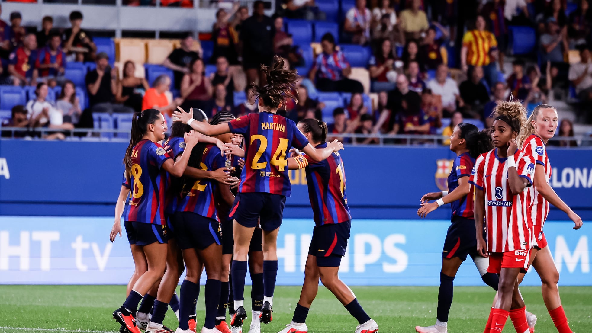 Hermoso debuta en victoria ajustada del Barça