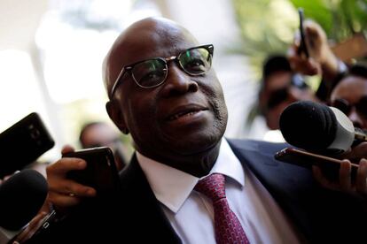 El expresidente del Tribunal Supremo de Brasil, Joaquim Barbosa, el pasado 19 de abril.