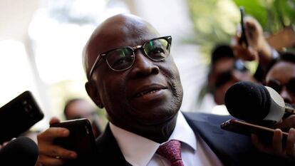 El expresidente del Tribunal Supremo de Brasil, Joaquim Barbosa, el pasado 19 de abril.