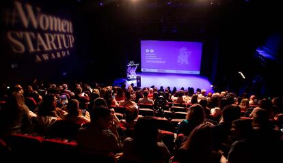 Auditorio de los premios IV edición de los Women Startup Awards