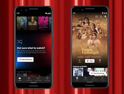 Nuevas funciones de Netflix en Android.