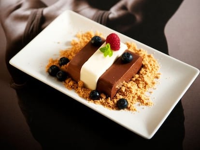 Pódium de tres chocolates