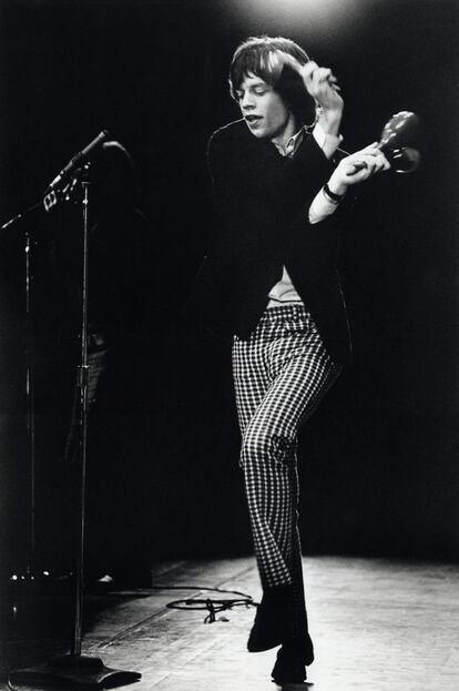 Los Rolling Stones tocando 'Not Fade away', el primero de sus sencillos que se público en Estados Unidos.