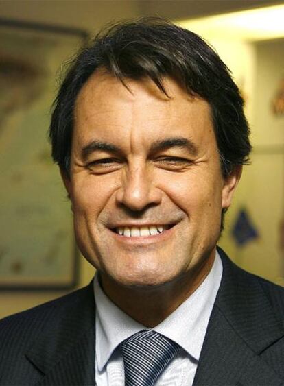 El presidente de CiU, Artur Mas.