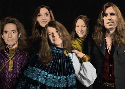 En este montaje la legendaria Janis Joplin se reúne con algunos de los artistas españoles que han querido hablarnos sobre ella para este reportaje.