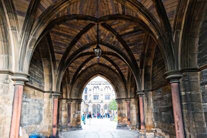 Campus de la Universidad de Glasgow.