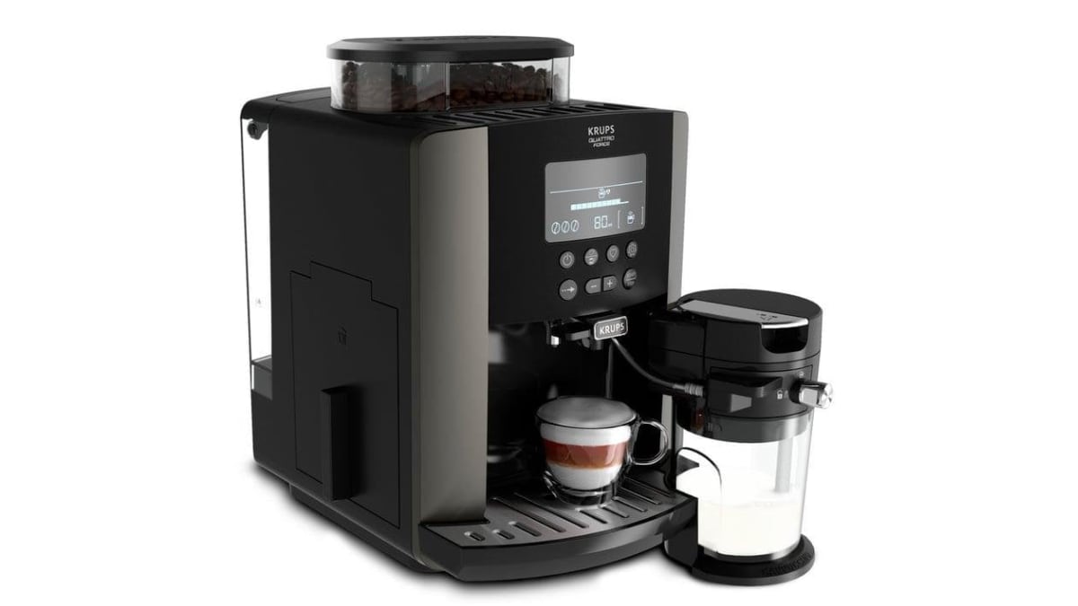 Cafetera superautomática, de Krups.