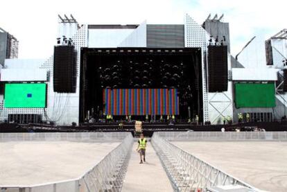 Escenario principal del festival Rock in Rio Madrid.