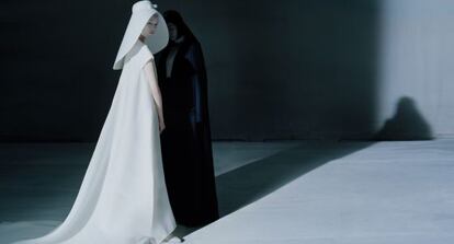 Foto de la exposición 'Vogue like a painting', de Tim Walker.