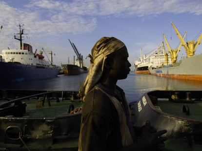 El puerto de Tema, en Ghana.